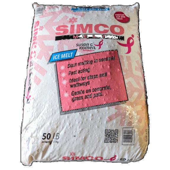 Salt for ice and snow removal