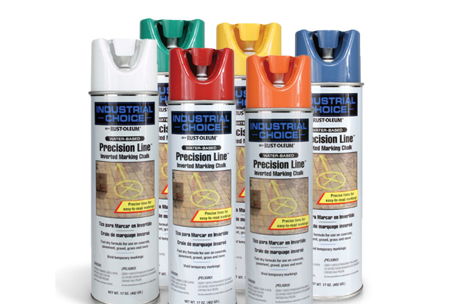 water removable temporary marking paint/spray chalk