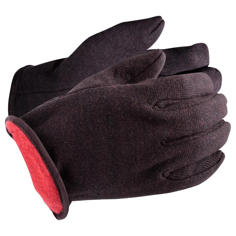 366 Brown Jersey Gloves