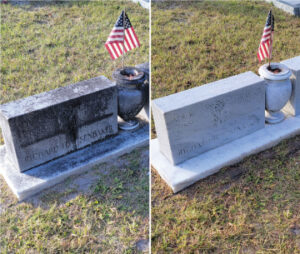 Heritage Restorer tombstones