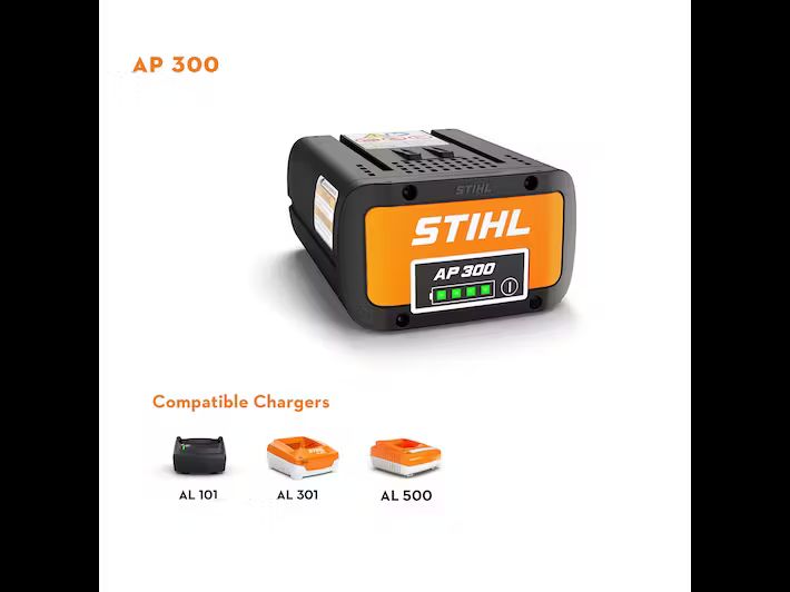 Stihl AP 300 All-Weather Battery with Compatible Chargers